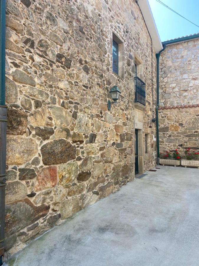 Villa Casita Piñeiro estilo rural Boiro Esterno foto