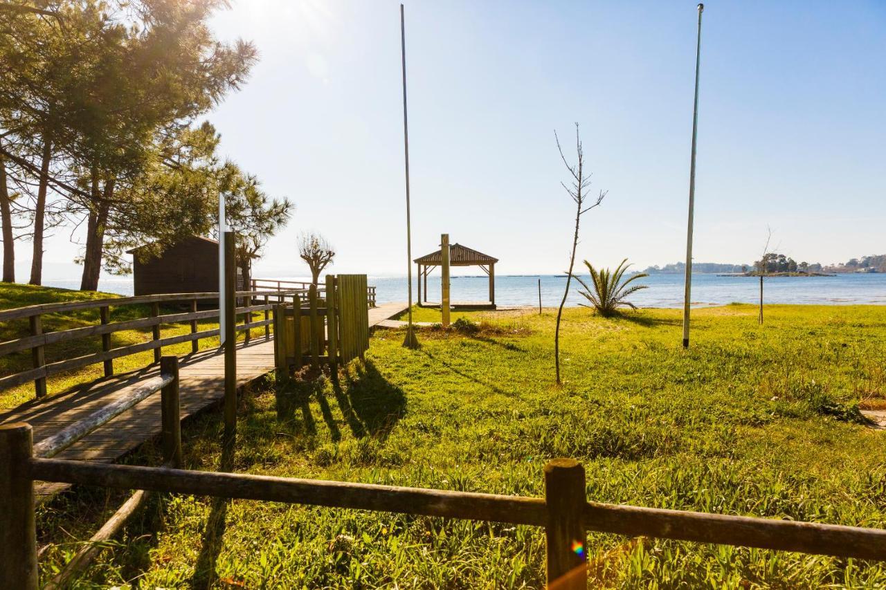 Villa Casita Piñeiro estilo rural Boiro Esterno foto